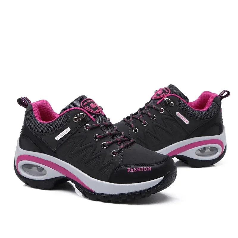 Women platform winter sneakers 2025 New in Casual Fashion Cushion Running Sports Shoes for Women Plush Warm Snow Boots Loafers