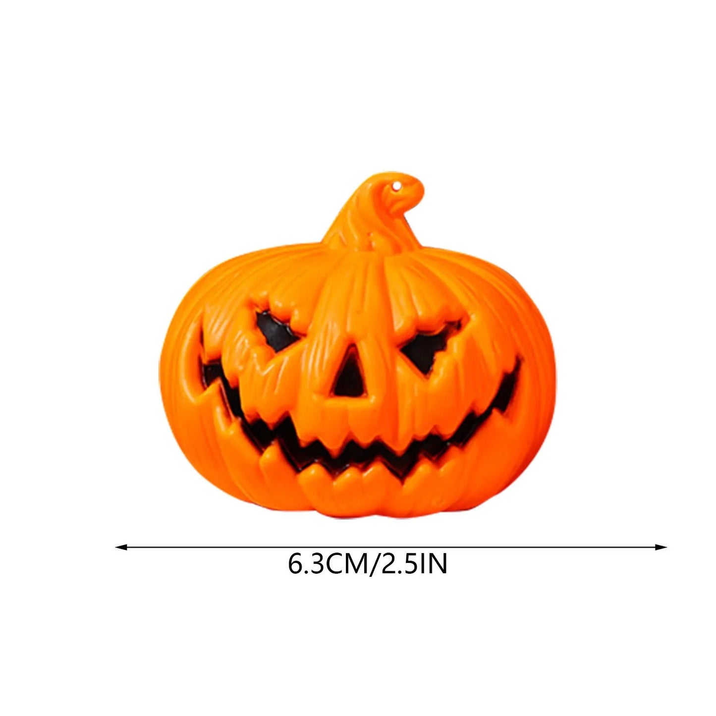 LED Halloween Candle Light Flickering Flameless Decoration Spooky Party Atmosphere Indoor Outdoor Lighting Pumpkin Lantern Prop