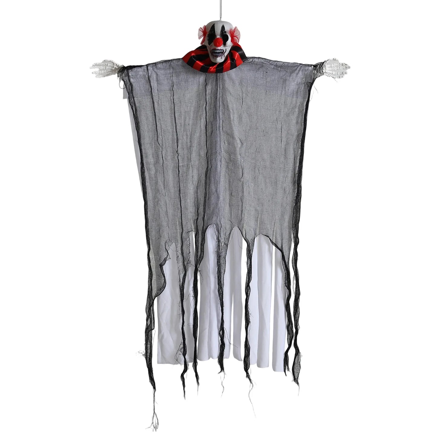 Terrifying Joker Pendant Floating Cloth Hanging Ghost Ornament For Garden Courtyard 2025 Halloween Party Decoration Props
