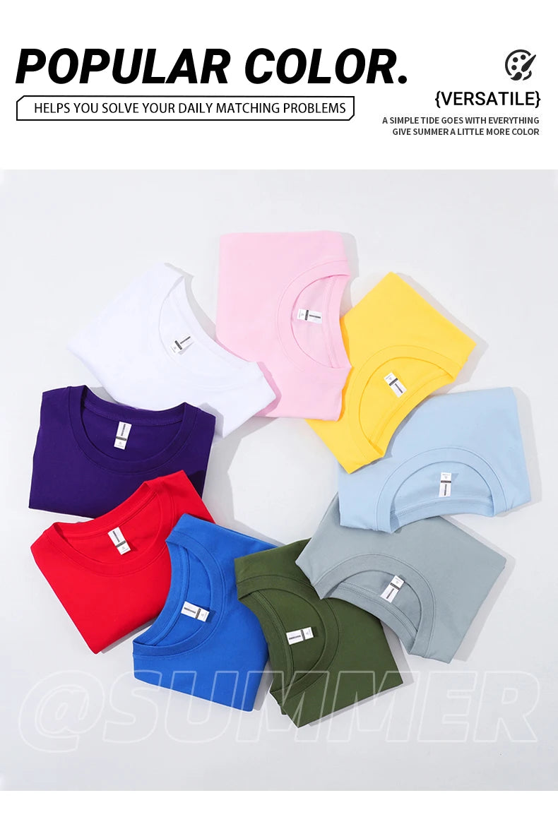 Casual Cotton Womens T-Shirts Seoul Beautiful Scenery Printed Short Sleeve O-Neck Breathable Oversize Fashion Female Clothes