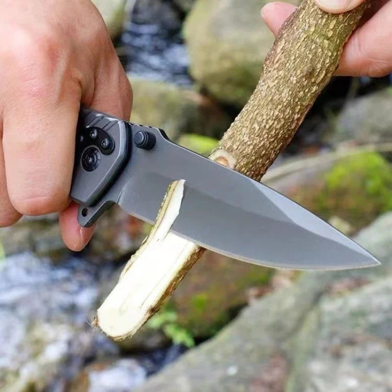 Tactical Folding Knife, Self Defense Survival Pocket Knives, EDC Multitool For Men, Hunting Weapon, Outdoor Camping, Hand Tools