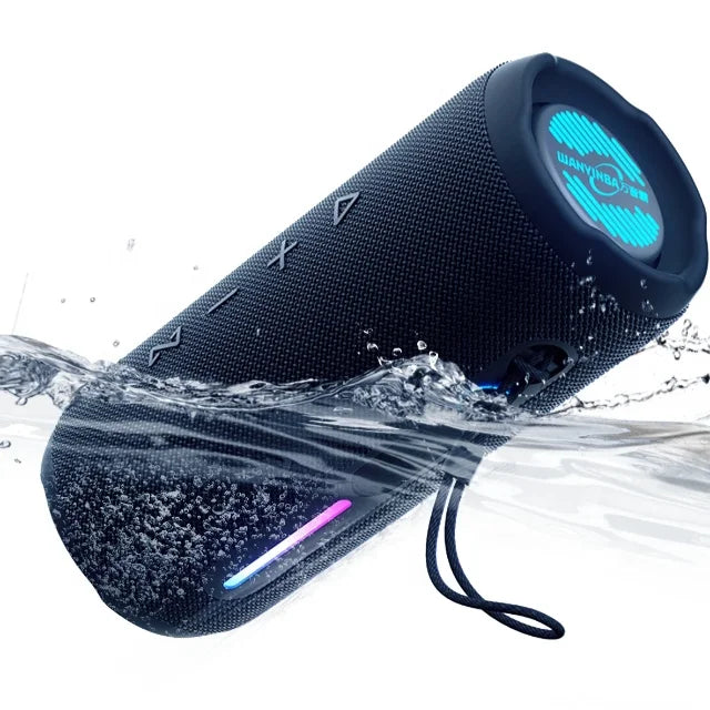 M6 30W High Quality Portable  Subwoofer Hopestar Speaker  360° Surround Sound IP67 Waterproof Dustproof RGB LED 4000mah