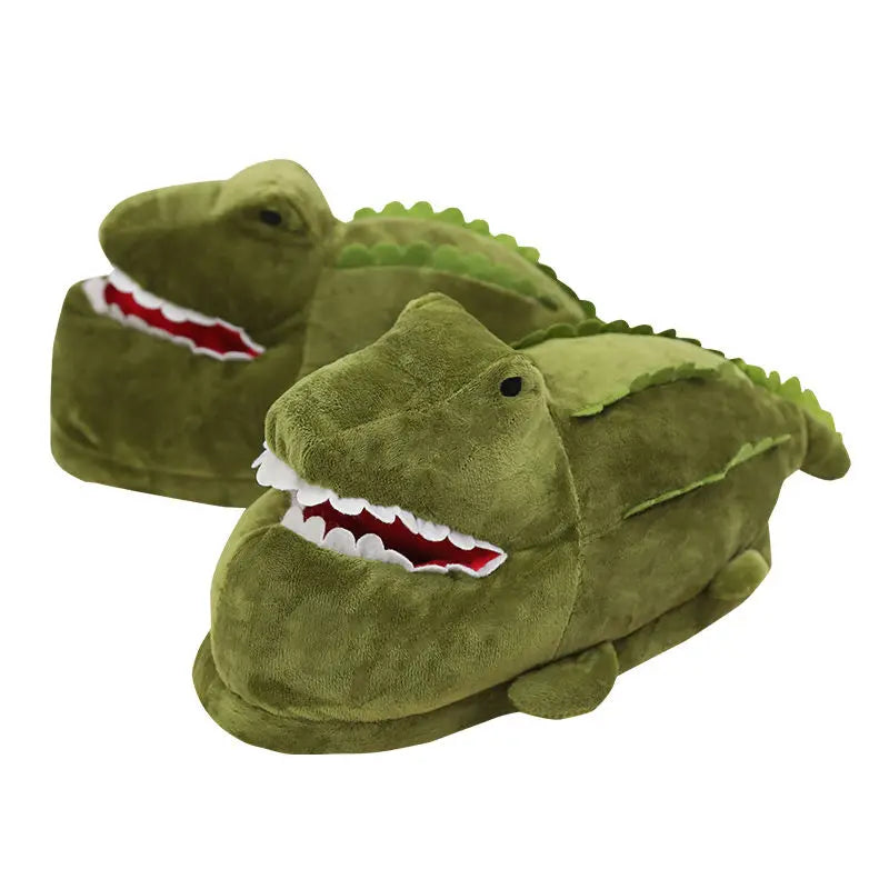 2022 New Arrival Animel Shark Home Shoes For Unisex Creativity Boys Slippers Men Winter Spring Indoor Slippers Floor Fur Slipper