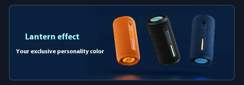 M6 30W High Quality Portable  Subwoofer Hopestar Speaker  360° Surround Sound IP67 Waterproof Dustproof RGB LED 4000mah