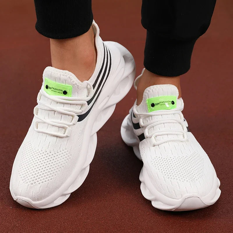 Casual Shoes for Men Summer New Style Mesh Breathable Lightweight Cushioned Comfortable Sports Walking Shoes for Men and Women