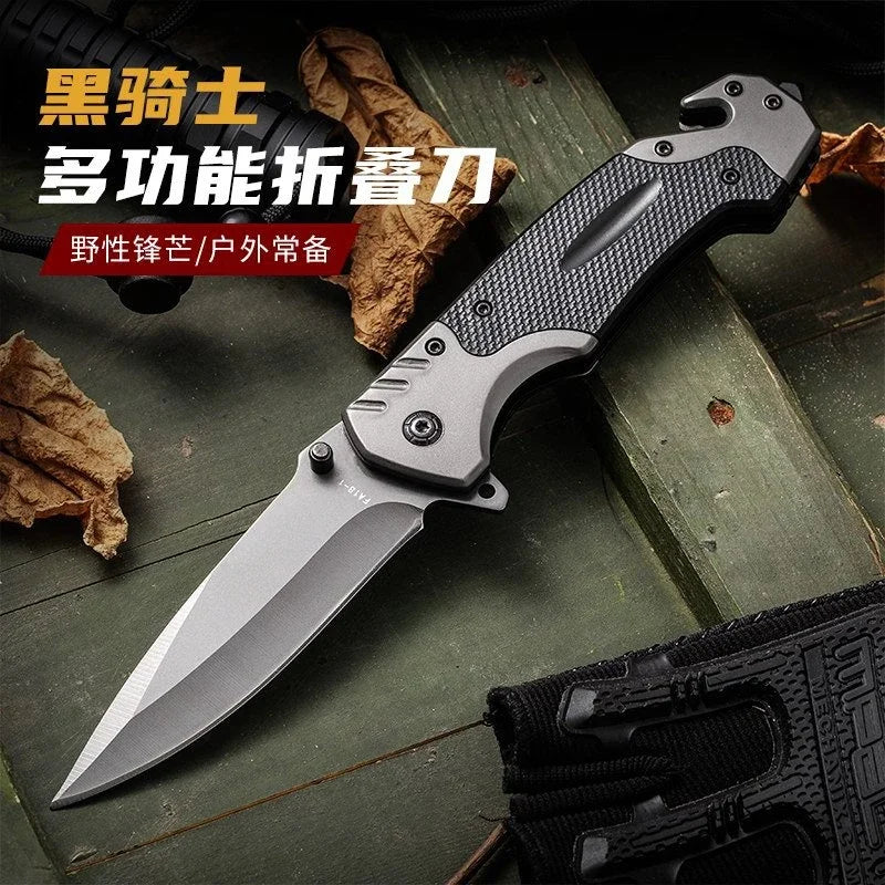Tactical Folding Knife, Self Defense Survival Pocket Knives, EDC Multitool For Men, Hunting Weapon, Outdoor Camping, Hand Tools