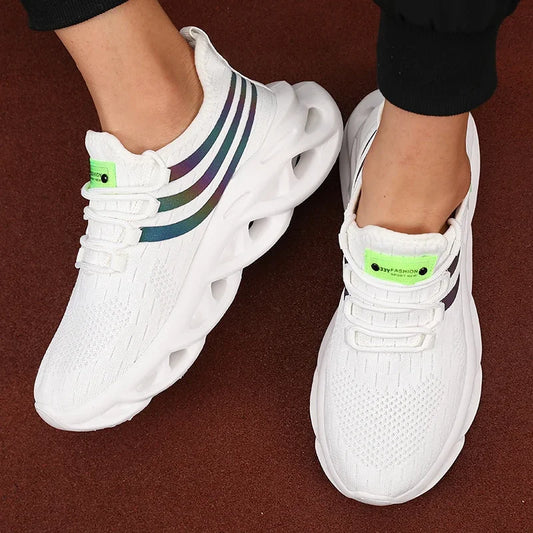 Casual Shoes for Men Summer New Style Mesh Breathable Lightweight Cushioned Comfortable Sports Walking Shoes for Men and Women