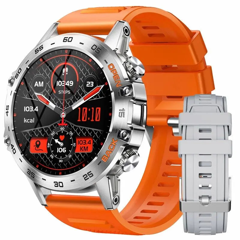 LIGE Smart Watch New1.39" Bluetooth Call Men Outdoor Sport Fitness Heart Rate Health Monitoring Smartwatch for Android IOS Phone