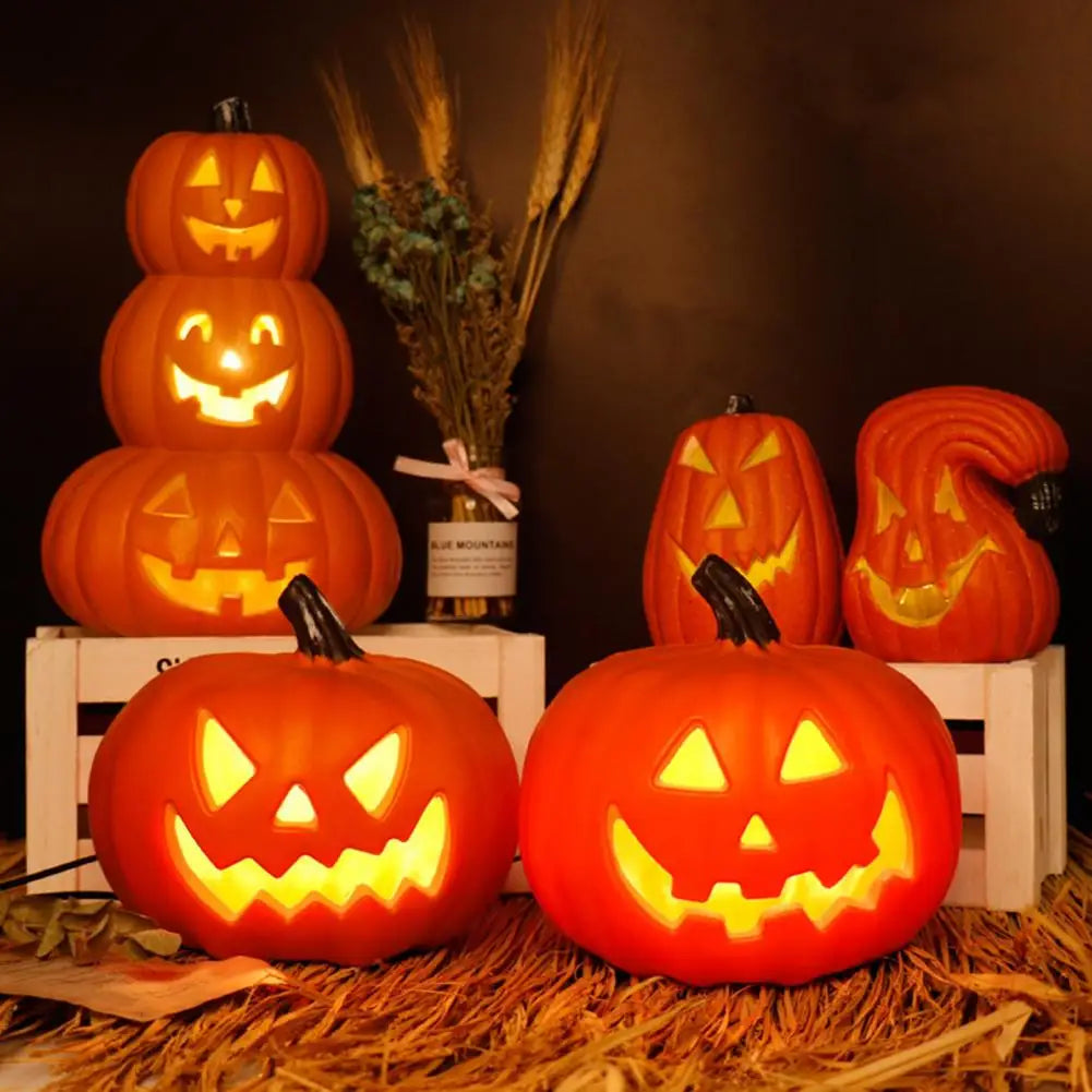 Halloween Decor Pumpkin Lamp Spooky LED Scene Layout Home Decoration Halloween Decoration Home Decoration Accessories
