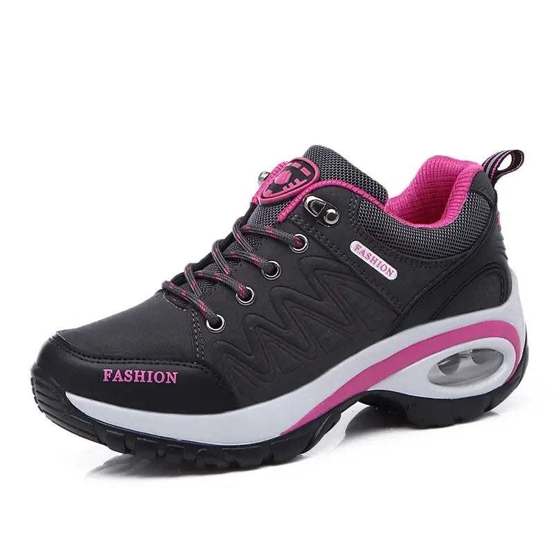 Women platform winter sneakers 2025 New in Casual Fashion Cushion Running Sports Shoes for Women Plush Warm Snow Boots Loafers