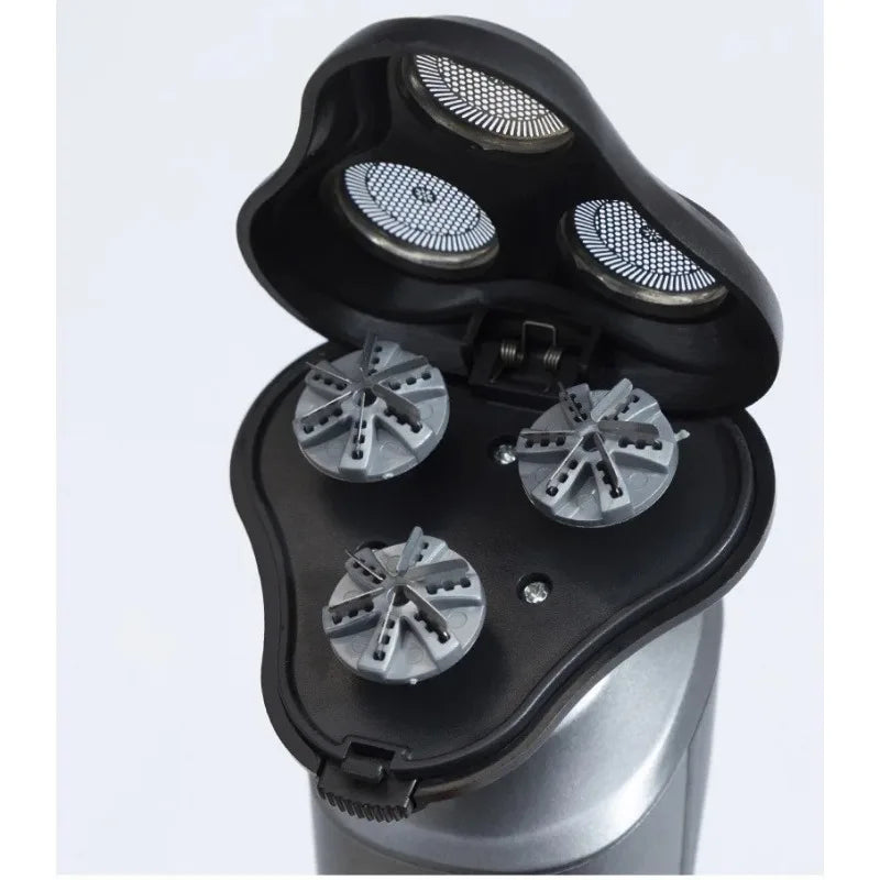 New 9D electric shaver USB car mounted high-power full body washing beard knife four in one charging shaver
