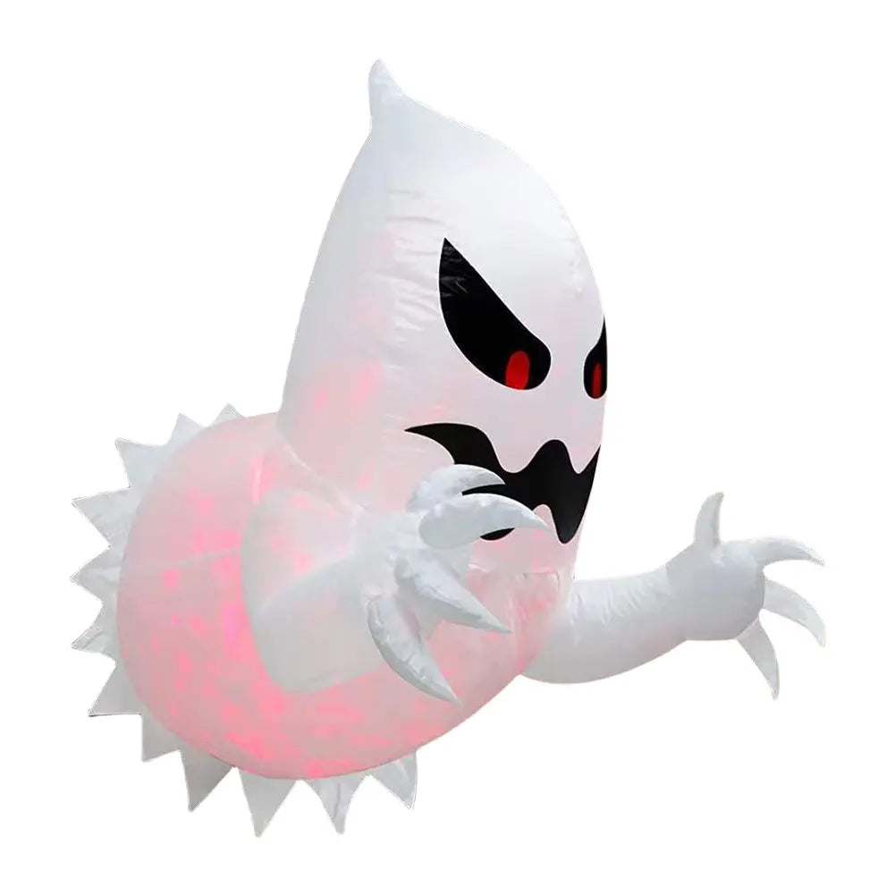 Halloween Inflatable Decoration Window Crasher Ghosts Outdoor Spooky Horror Halloween Party Glowing Ghosts Foldable Balloon Fun