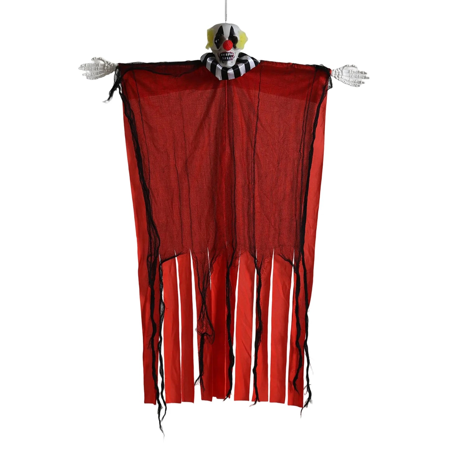 Terrifying Joker Pendant Floating Cloth Hanging Ghost Ornament For Garden Courtyard 2025 Halloween Party Decoration Props