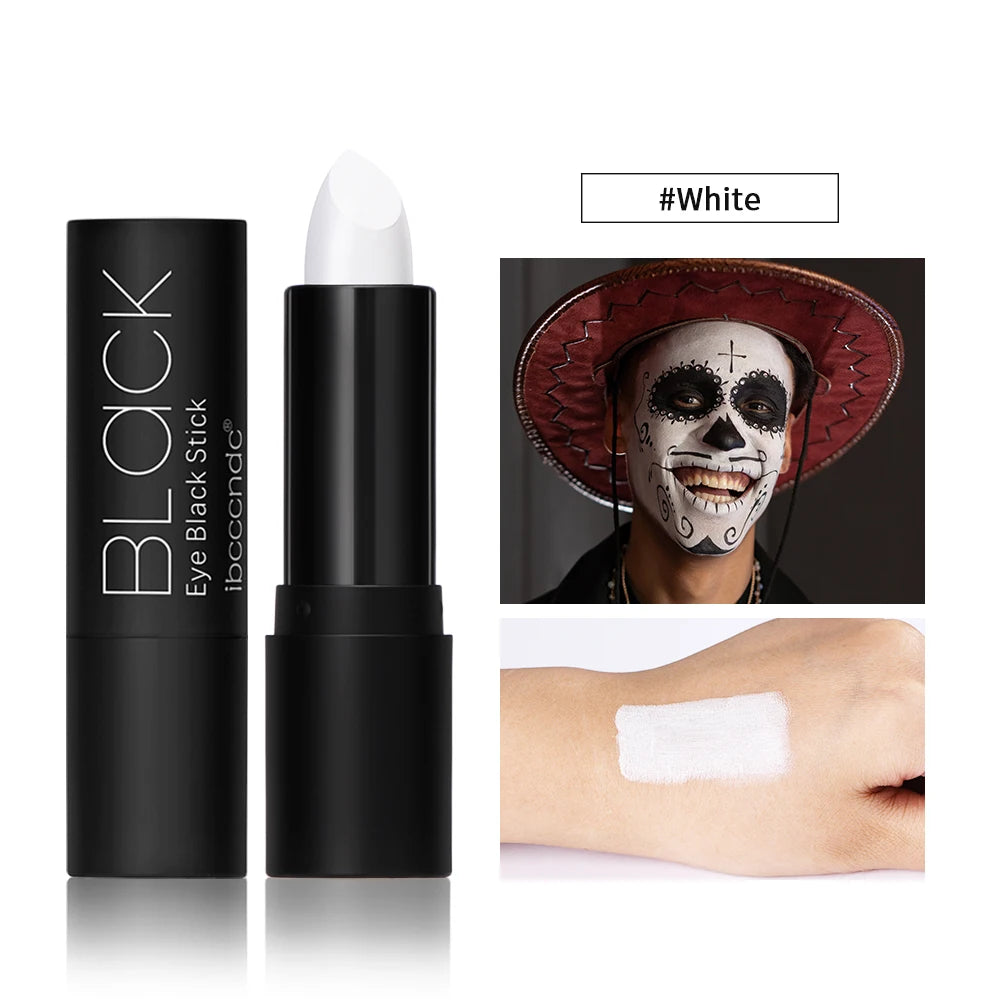 Long-Lasting Black And White Lipstick Crayon With Plumping Effect And Highly Pigmented Nude Waterproof Gloss For Halloween
