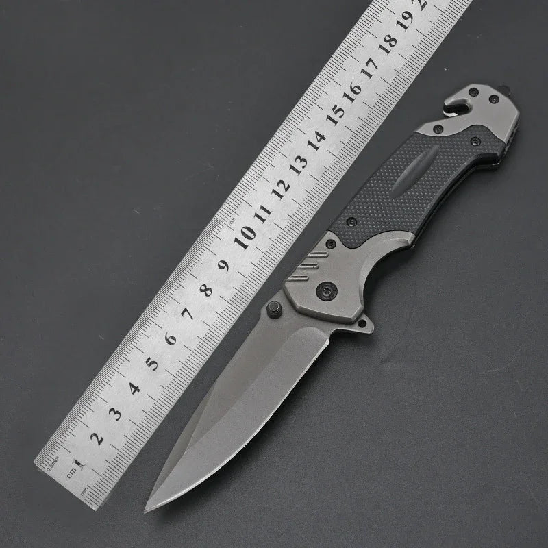 Tactical Folding Knife, Self Defense Survival Pocket Knives, EDC Multitool For Men, Hunting Weapon, Outdoor Camping, Hand Tools