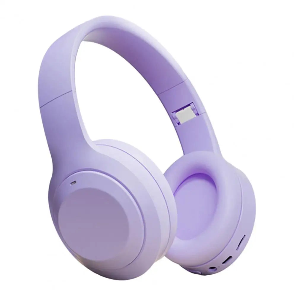 Wireless Headset Over-ear Headphones with Active Noise Cancelling Hi-res Audio Bluetooth-compatible Headset for Music