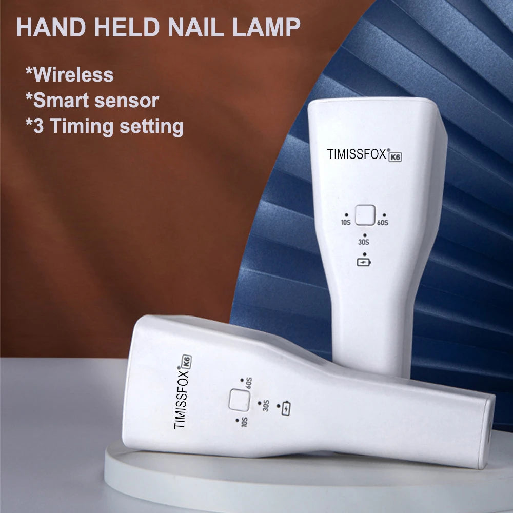 Mini UV Led Lamp Rechargeable Nail Lamp for Gel Polish Portable Nail Dryers Machine Nail UV Art Tools Gel Lamp
