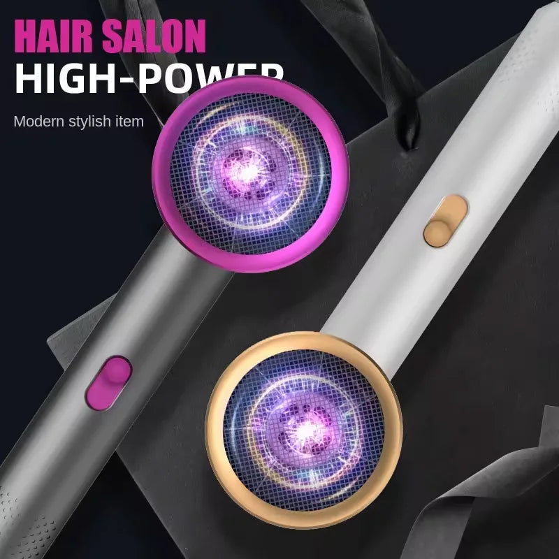 Hairdryer With Noiseless Operation Strong Wind and Anion Technology Fast Drying Hairdryer for Everyday Use