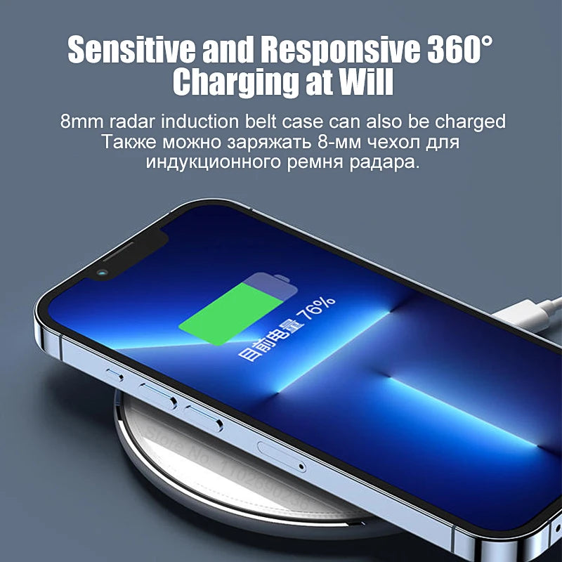 30W Original Magnetic Wireless Charger For Samsung S23 S22 S21 Ultra Plus Apple iPhone 13 12 11 14 Pro Max Xiaomi Mi 13 12 Pro