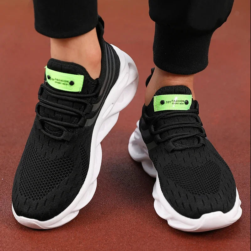 Casual Shoes for Men Summer New Style Mesh Breathable Lightweight Cushioned Comfortable Sports Walking Shoes for Men and Women