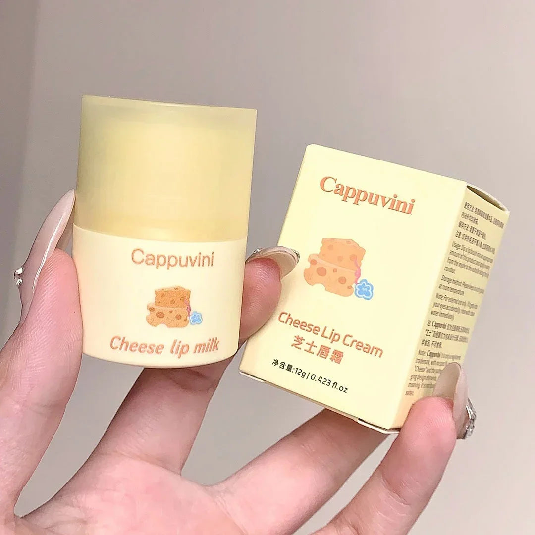 Moisturizing Lip Cream Rotatable Paste Repair Lip Lines Long-lasting Moisture Hydrating Makeup Base Lip Balm Care Treatment 12g
