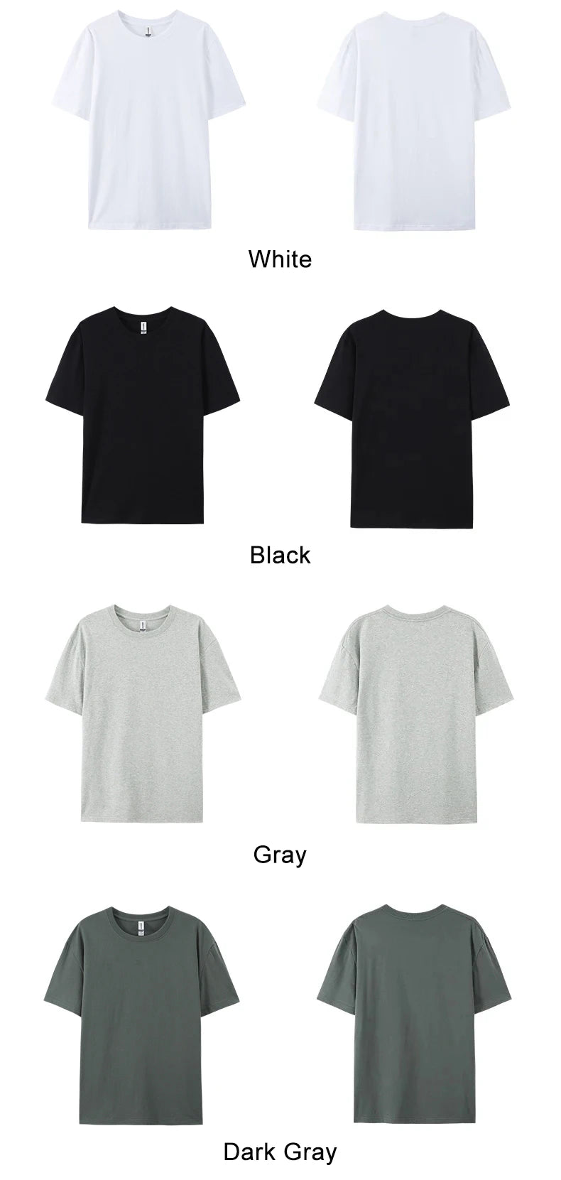 Casual Cotton Womens T-Shirts Seoul Beautiful Scenery Printed Short Sleeve O-Neck Breathable Oversize Fashion Female Clothes
