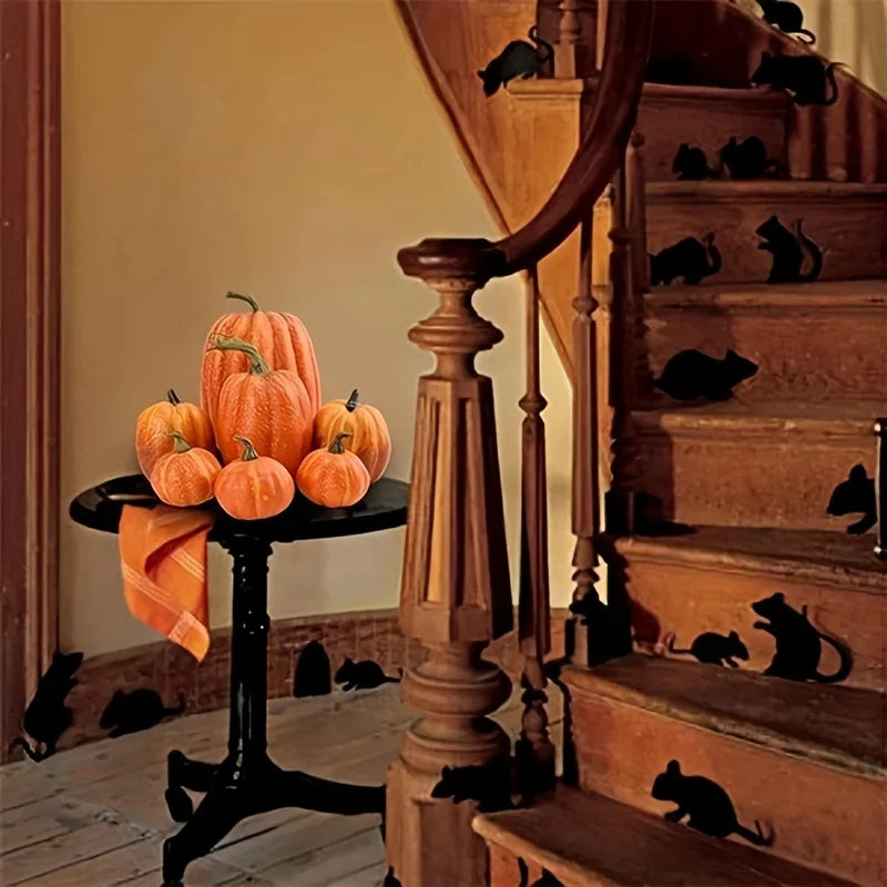7PCS Fake Pumpkin Decoration for Halloween DisplayPhotography and Early Education Prop for Cabinet or Home Decor Home Decor