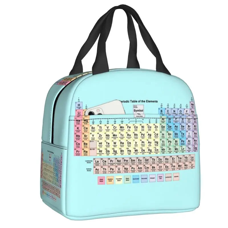 Custom I Am A Scientist Lunch Bag Science Physics Chemistry Biology Cooler Thermal Insulated Lunch Boxes for School Children