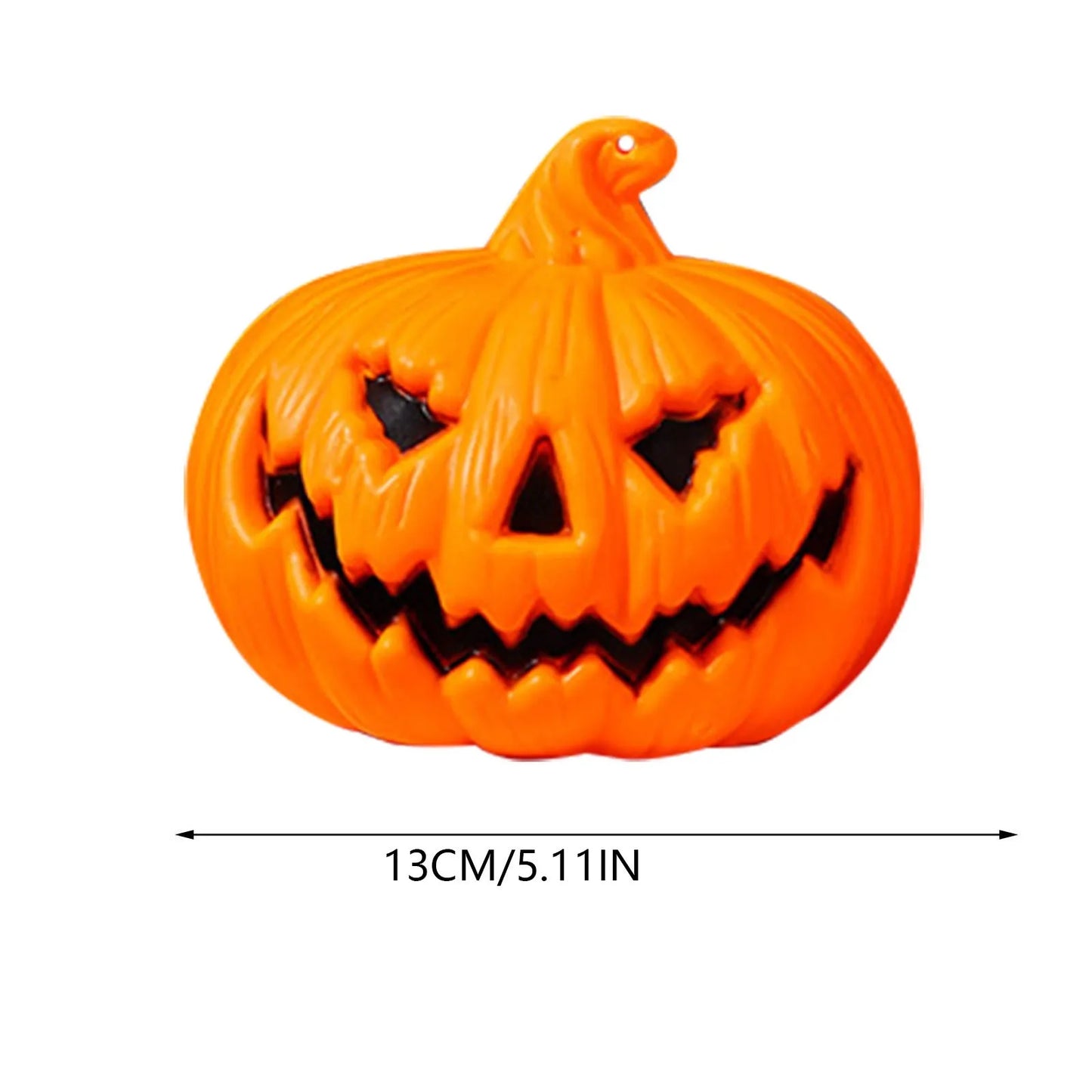 LED Halloween Candle Light Flickering Flameless Decoration Spooky Party Atmosphere Indoor Outdoor Lighting Pumpkin Lantern Prop