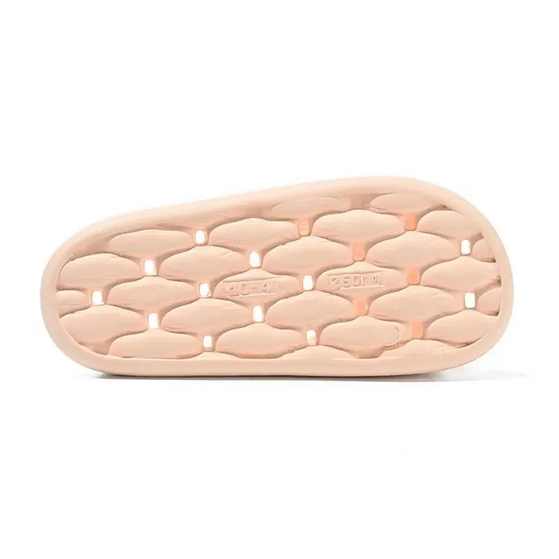 Bathroom House Slippers Leaking Quick-Drying Shower Slipper Light Weight Waterleaky Beach Flip Flops Women Swimming Slides