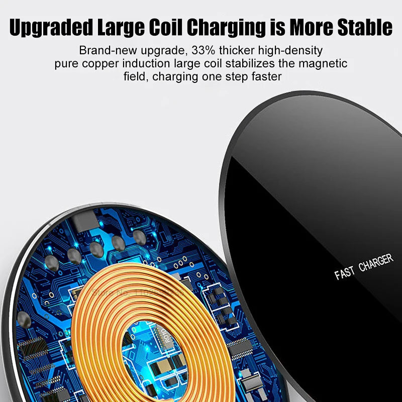 30W Original Magnetic Wireless Charger For Samsung S23 S22 S21 Ultra Plus Apple iPhone 13 12 11 14 Pro Max Xiaomi Mi 13 12 Pro