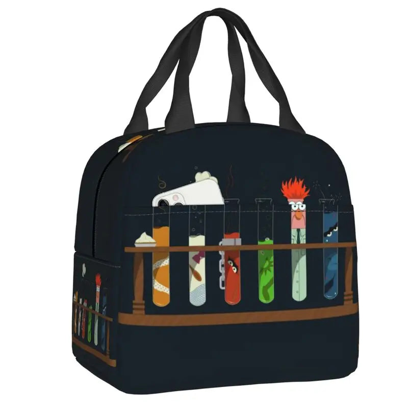 Custom I Am A Scientist Lunch Bag Science Physics Chemistry Biology Cooler Thermal Insulated Lunch Boxes for School Children