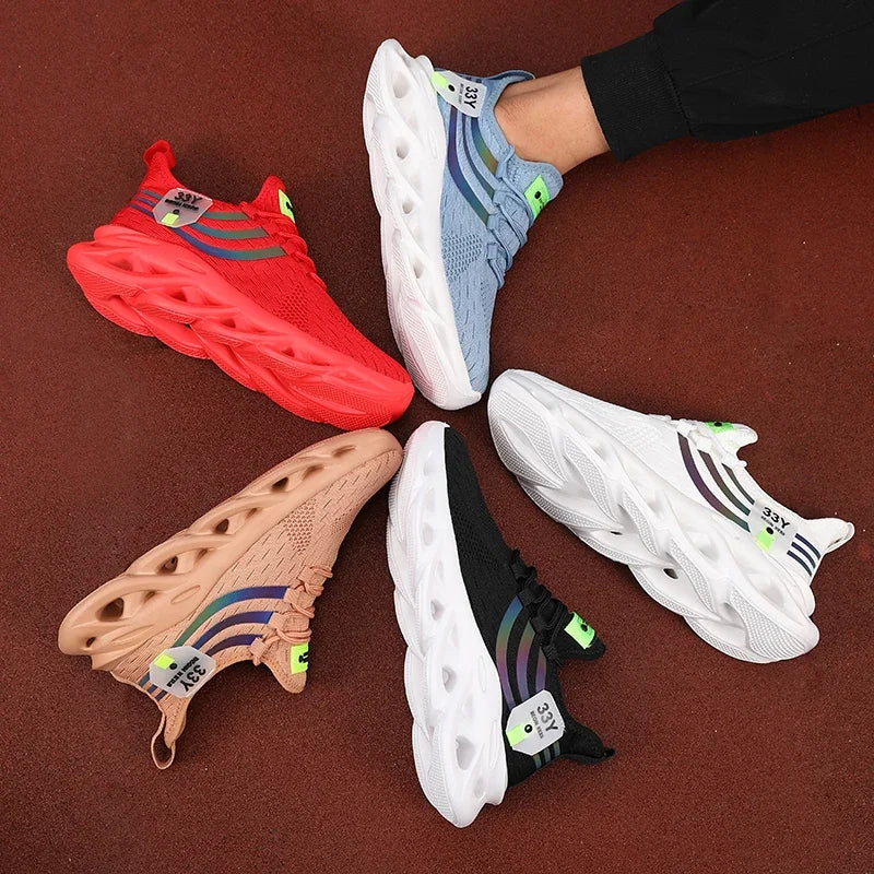 Casual Shoes for Men Summer New Style Mesh Breathable Lightweight Cushioned Comfortable Sports Walking Shoes for Men and Women