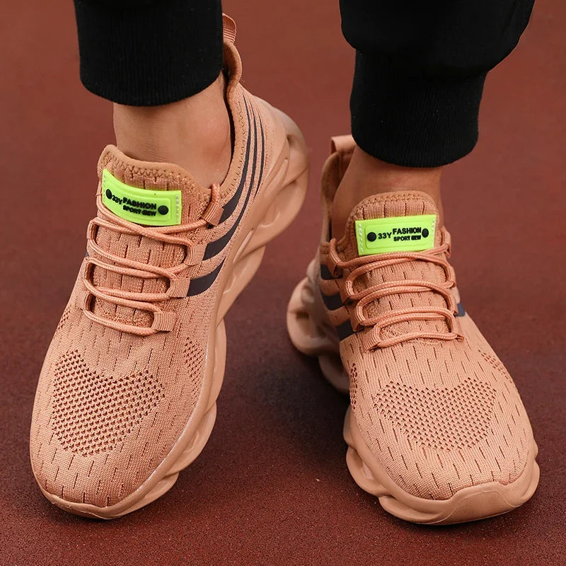 Casual Shoes for Men Summer New Style Mesh Breathable Lightweight Cushioned Comfortable Sports Walking Shoes for Men and Women