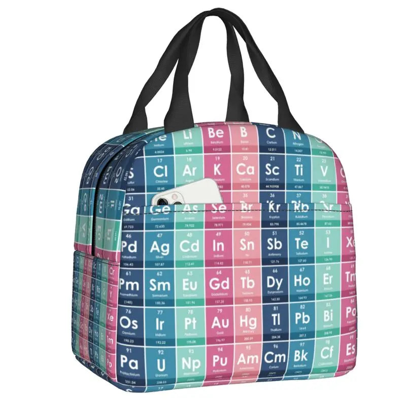 Custom I Am A Scientist Lunch Bag Science Physics Chemistry Biology Cooler Thermal Insulated Lunch Boxes for School Children