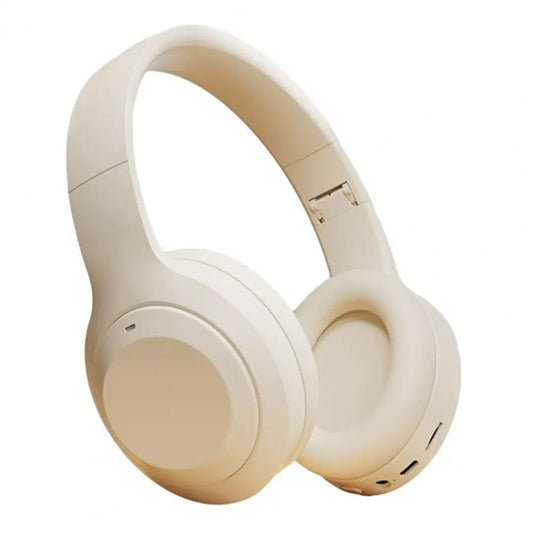 Wireless Headset Over-ear Headphones with Active Noise Cancelling Hi-res Audio Bluetooth-compatible Headset for Music
