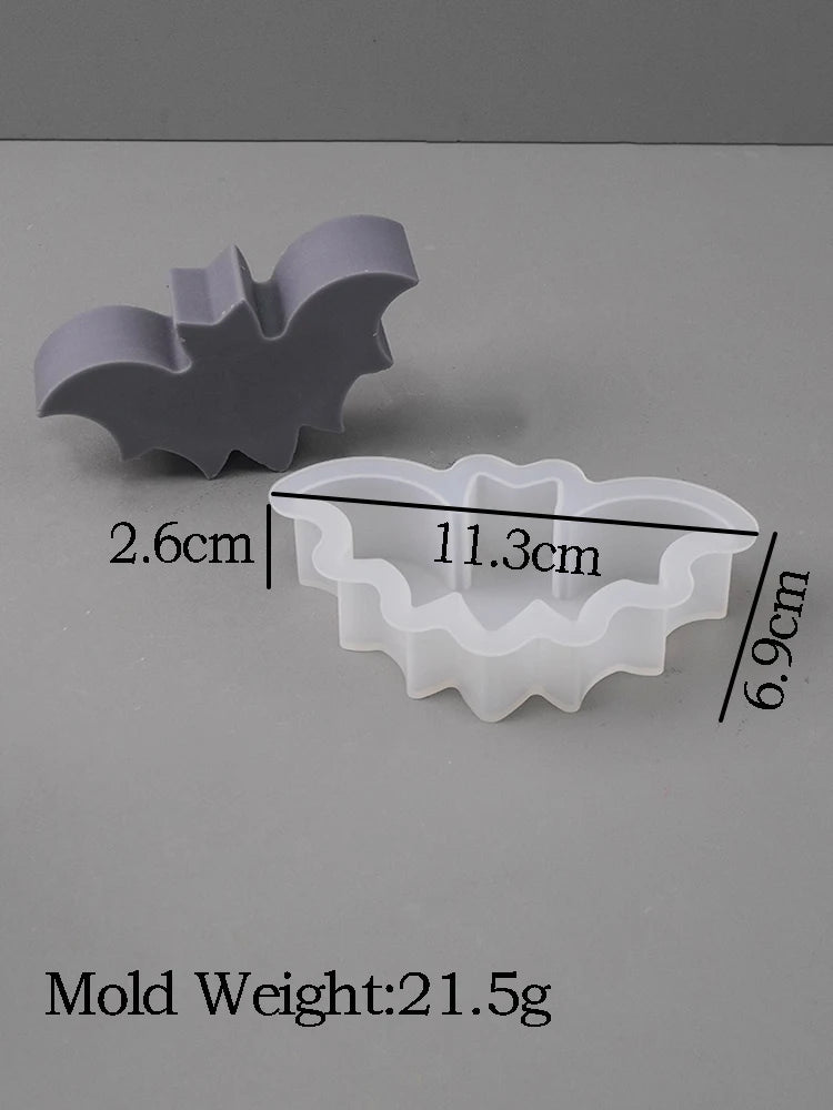 Pumpkin Halloween Silicone Mould DIY Handmade Spider Web Coffin Soap Scented Candle Chocolate Baking Mold Halloween Crafts Gift
