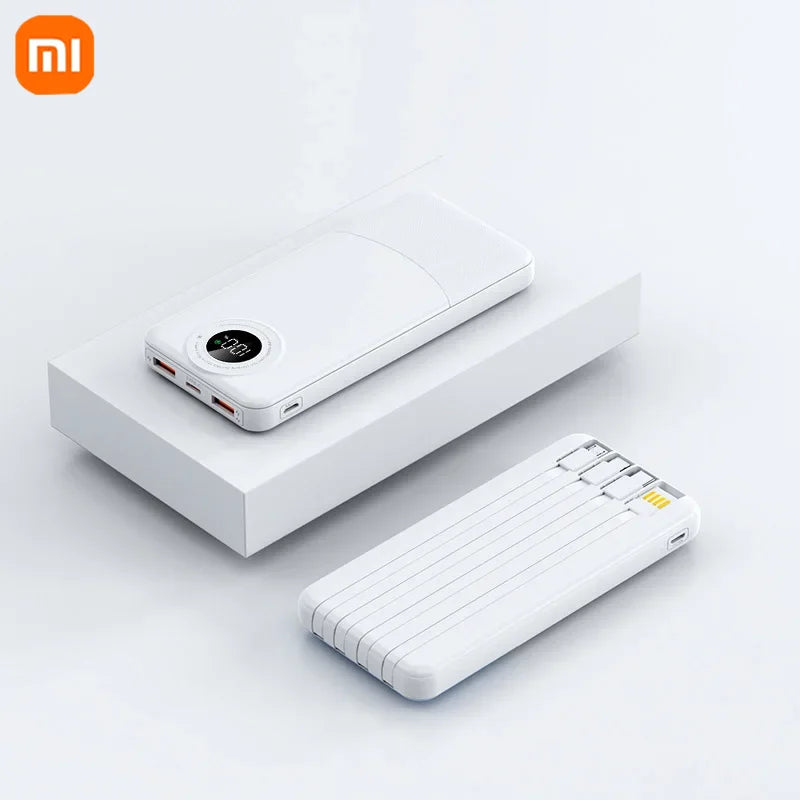 Xiaomi 50000mAh PowerBank 120W Super Fast Charging Four Heads Portable Charger Emergency Battery Supply For iPhone Samsung 2025