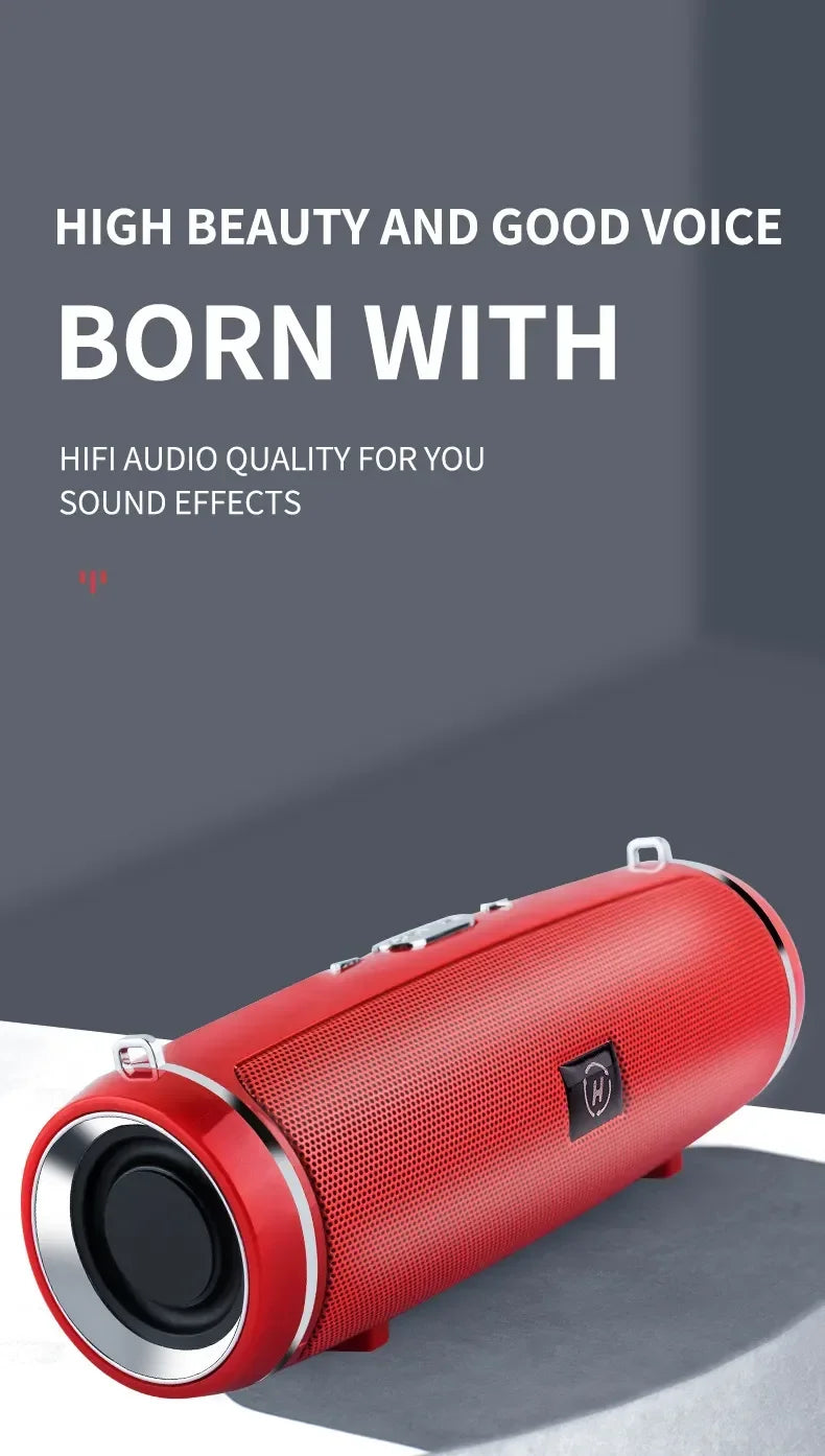 200W High-power Bluetooth Speakers Portable Bass Outdoor Wireless Audio 3D Surround Bluetooth Speaker TWS/FM/voice Dance