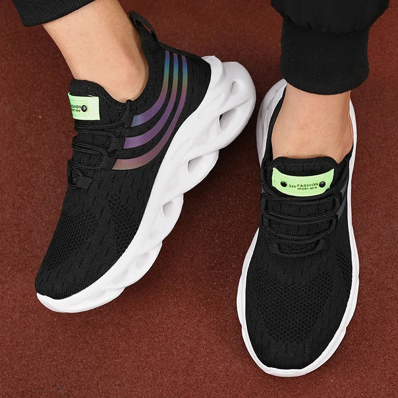 Casual Shoes for Men Summer New Style Mesh Breathable Lightweight Cushioned Comfortable Sports Walking Shoes for Men and Women
