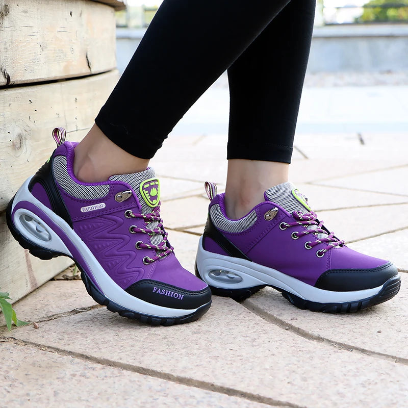 Women platform winter sneakers 2025 New in Casual Fashion Cushion Running Sports Shoes for Women Plush Warm Snow Boots Loafers