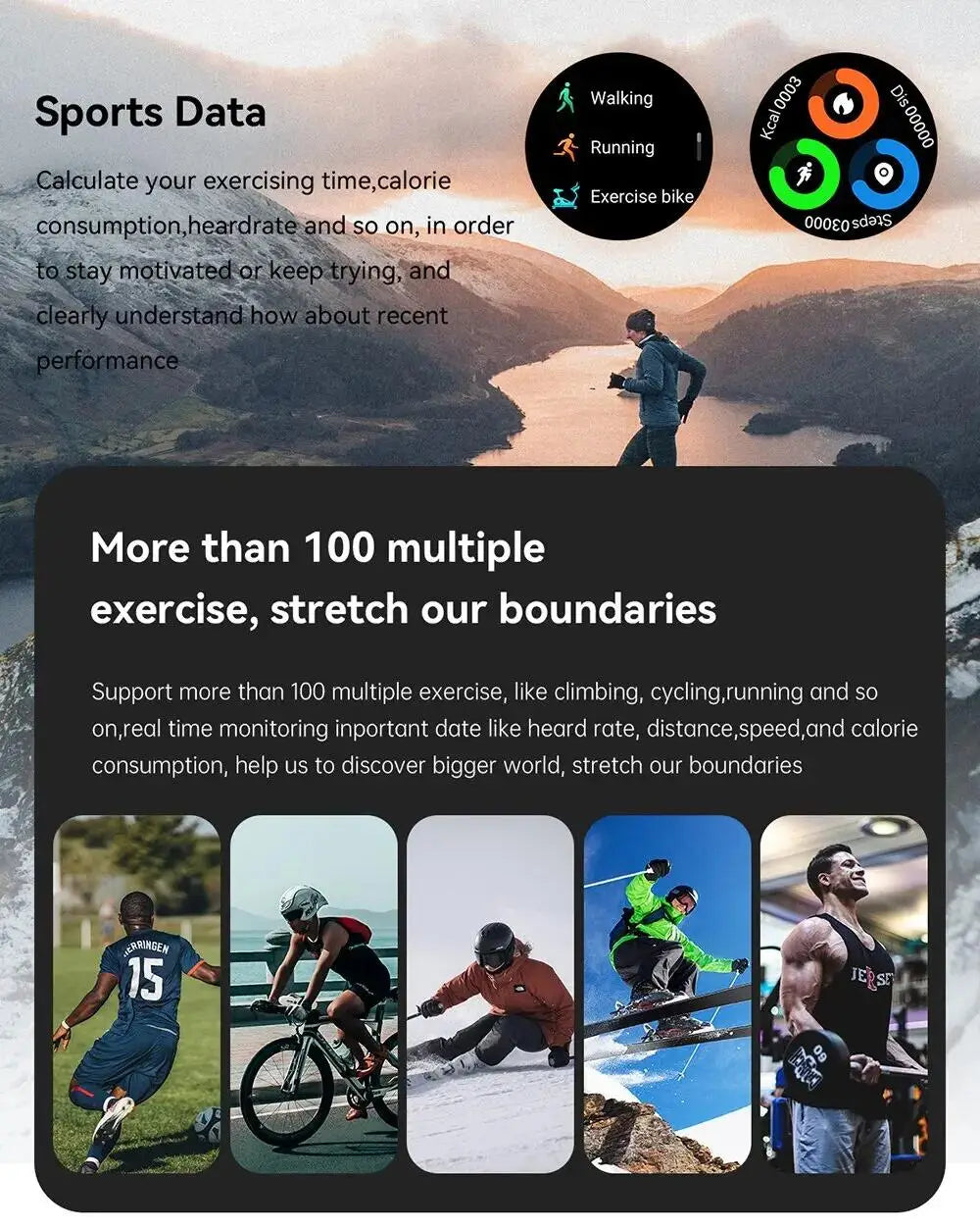 LIGE Smart Watch New1.39" Bluetooth Call Men Outdoor Sport Fitness Heart Rate Health Monitoring Smartwatch for Android IOS Phone