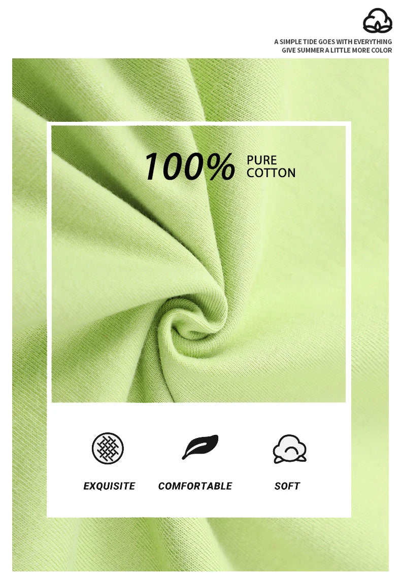 Casual Cotton Womens T-Shirts Seoul Beautiful Scenery Printed Short Sleeve O-Neck Breathable Oversize Fashion Female Clothes