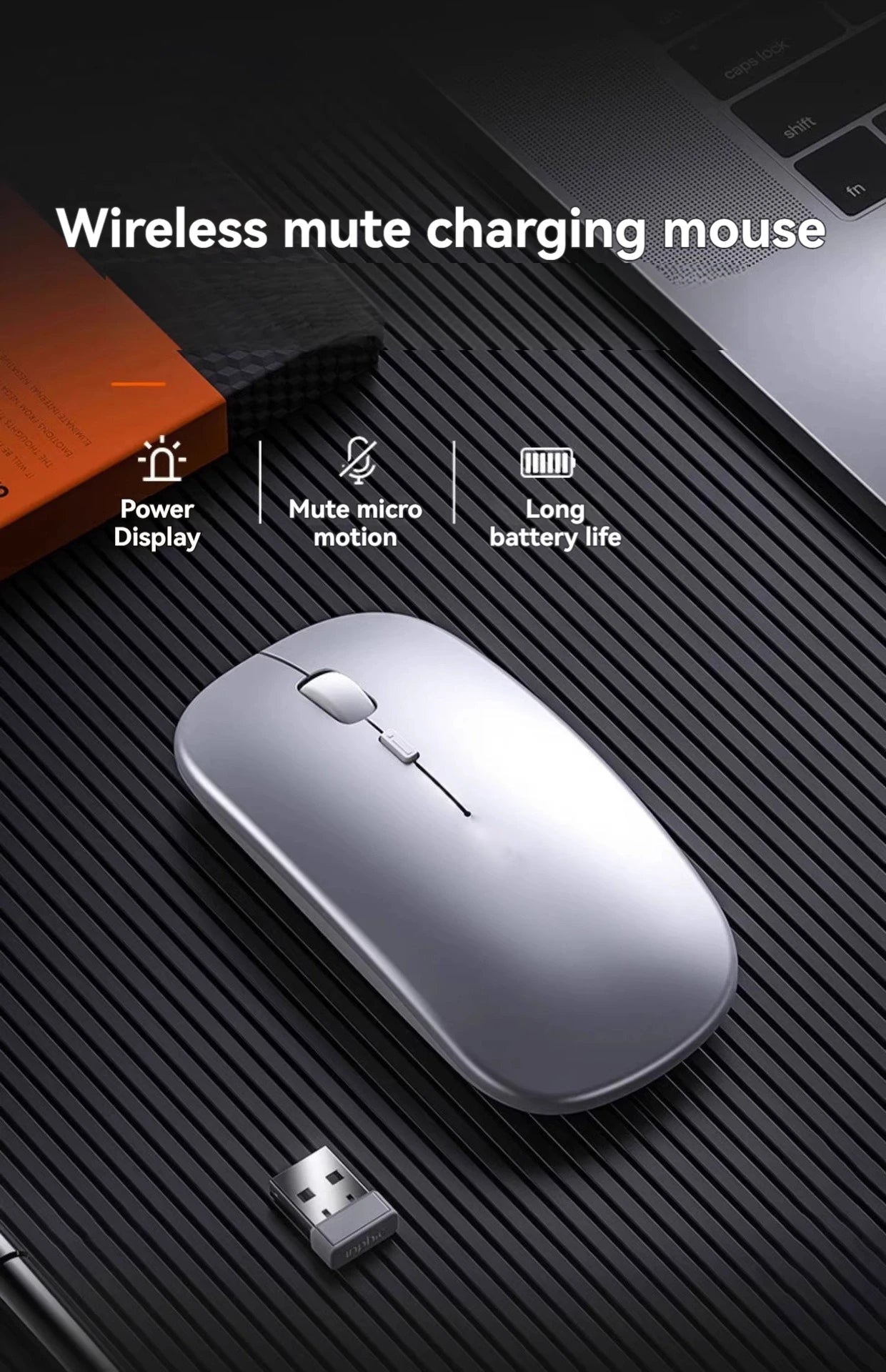 Bluetooth Mouse For iPad Samsung Huawei Lenovo Android Windows Tablet Battery Wireless Mouse For Notebook Computer