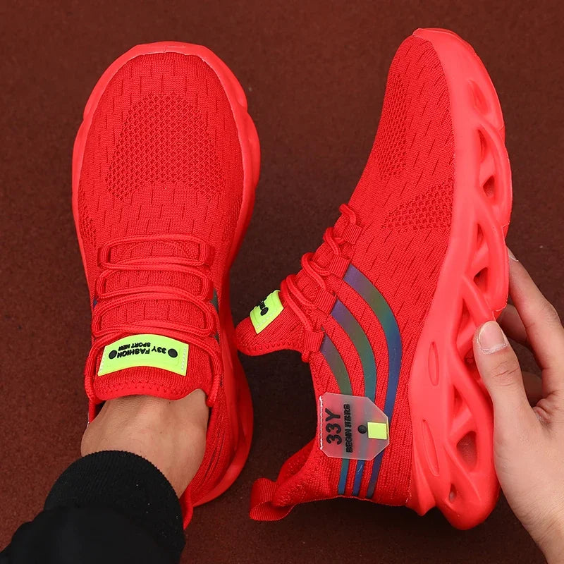 Casual Shoes for Men Summer New Style Mesh Breathable Lightweight Cushioned Comfortable Sports Walking Shoes for Men and Women