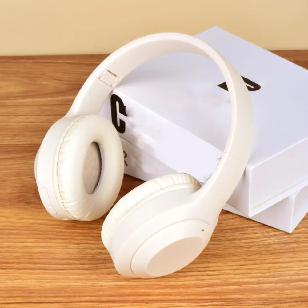 Wireless Headset Over-ear Headphones with Active Noise Cancelling Hi-res Audio Bluetooth-compatible Headset for Music