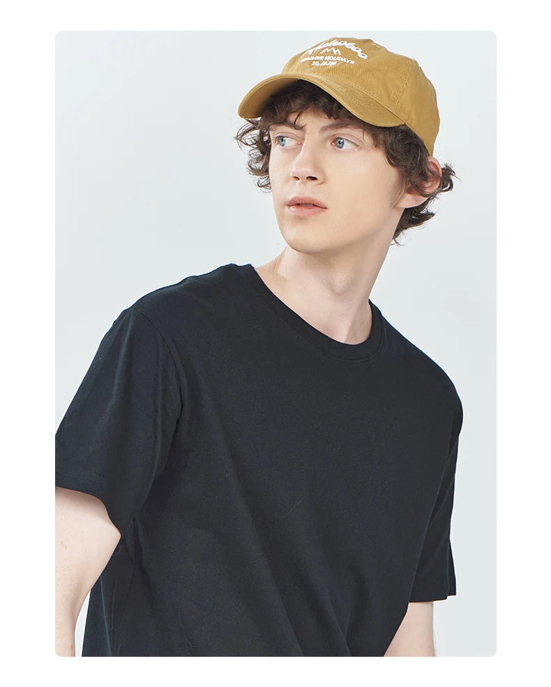 Casual Cotton Womens T-Shirts Seoul Beautiful Scenery Printed Short Sleeve O-Neck Breathable Oversize Fashion Female Clothes