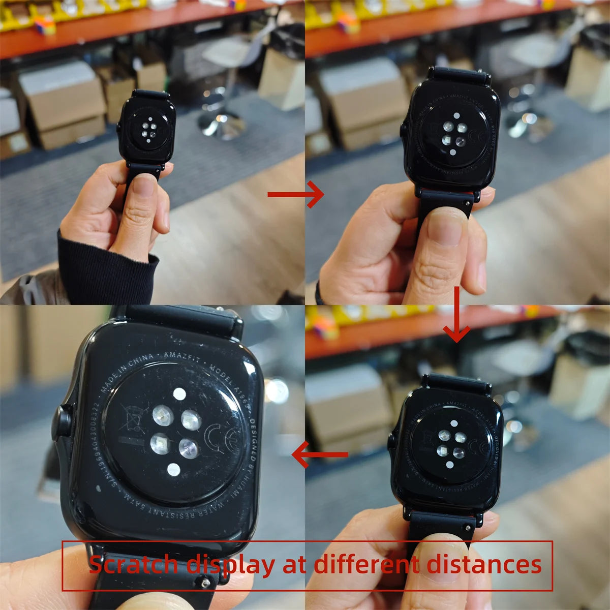 Amazfit GTS 2 Smartwatch 5ATM Waterproof Health and Fitness Tracking Smart Watch ALEXA Built-In 95-90New Smart Watches