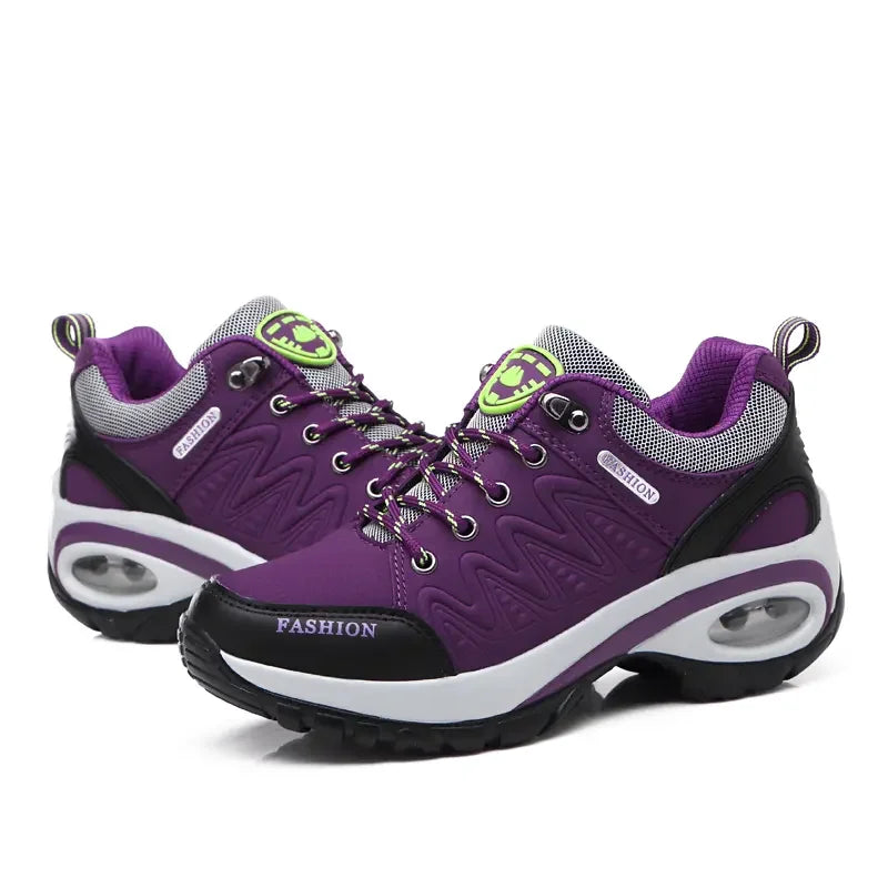 Women platform winter sneakers 2025 New in Casual Fashion Cushion Running Sports Shoes for Women Plush Warm Snow Boots Loafers