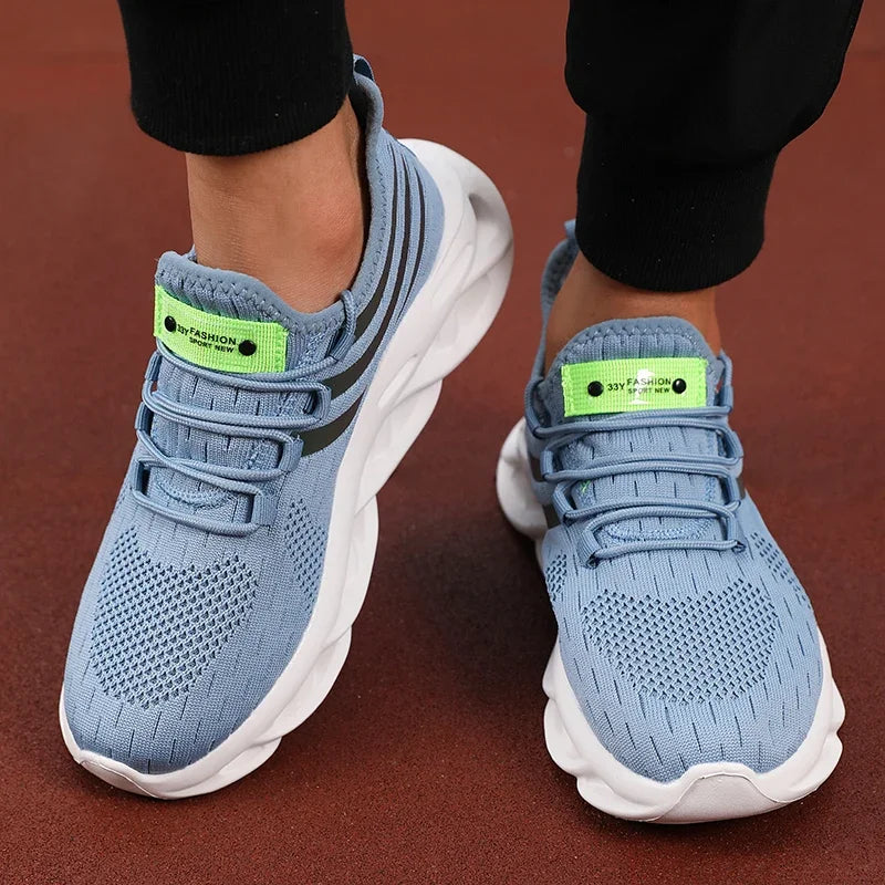 Casual Shoes for Men Summer New Style Mesh Breathable Lightweight Cushioned Comfortable Sports Walking Shoes for Men and Women
